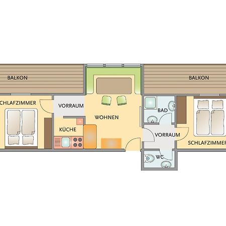 Landhaus Rohrmoser 웨르펜웽 객실 사진