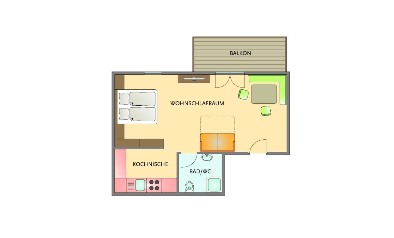 Landhaus Rohrmoser 웨르펜웽 객실 사진