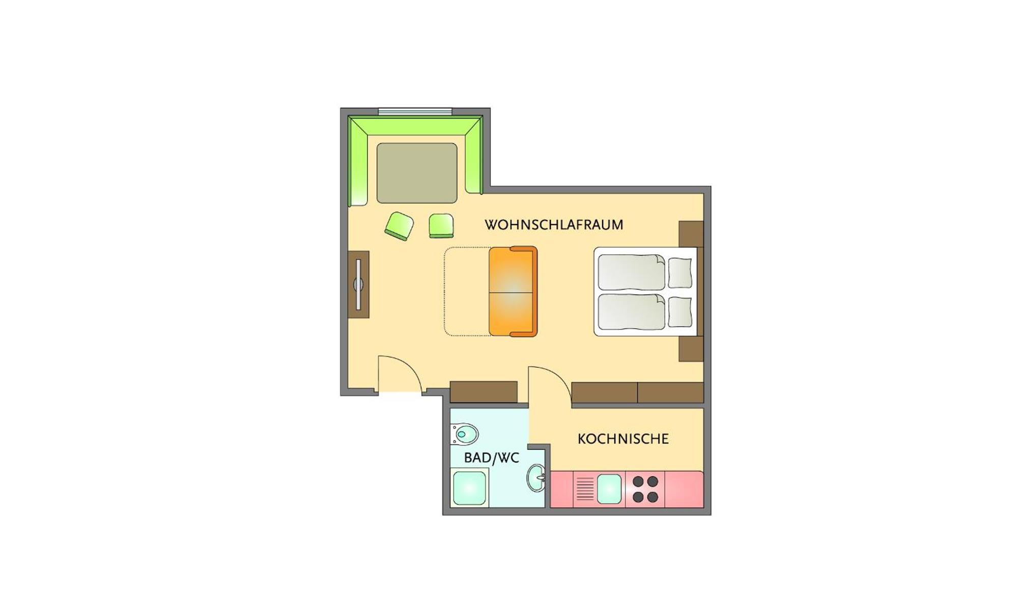 Landhaus Rohrmoser 웨르펜웽 객실 사진