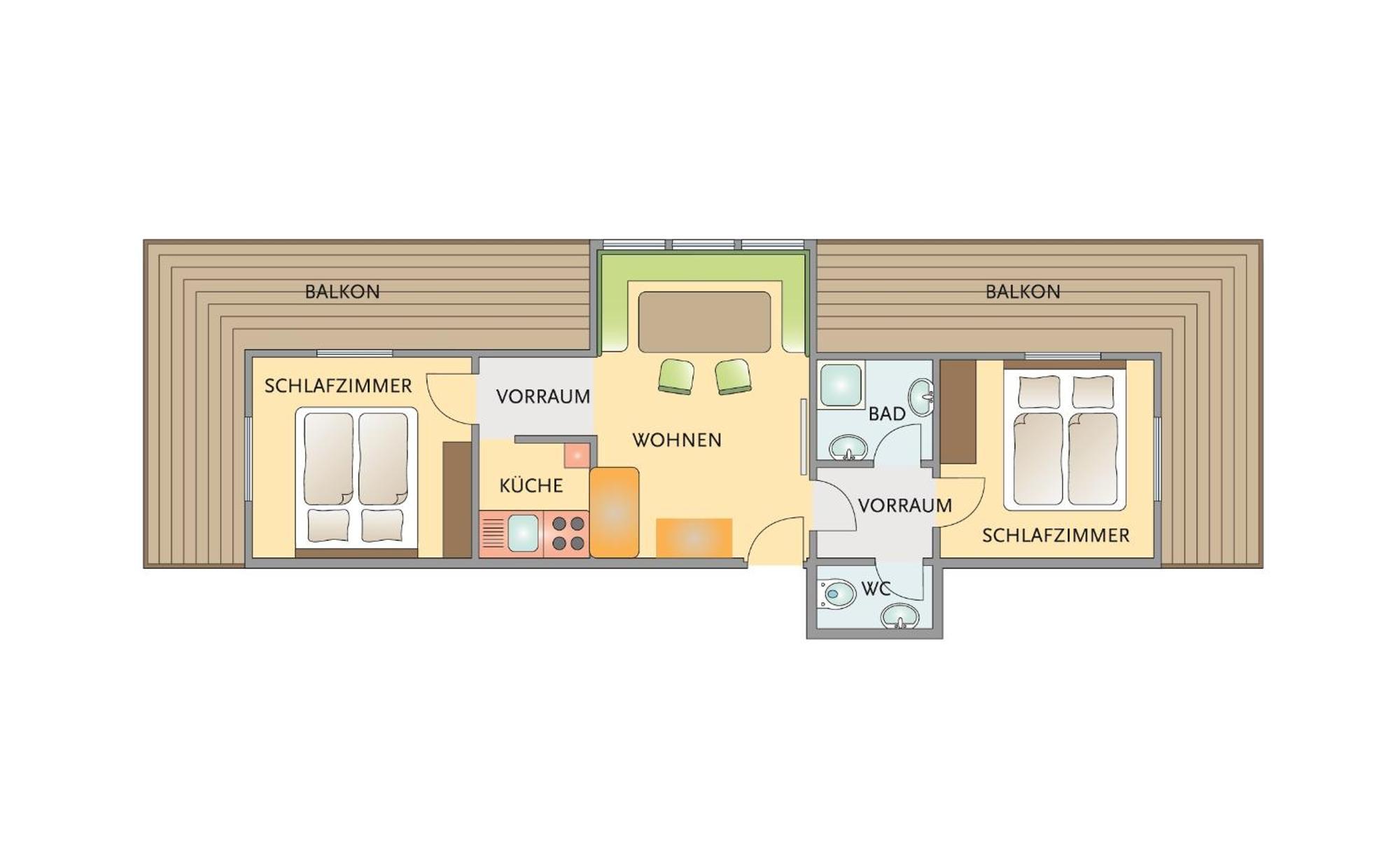 Landhaus Rohrmoser 웨르펜웽 객실 사진